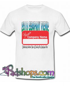 Company Picnic T shirt SL