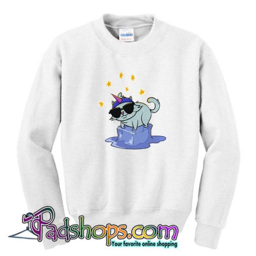 Cool Unicorn Kitty Sweatshirt SL
