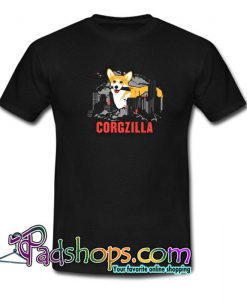 Corgzilla T shirt SL