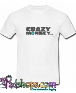 CrazyMonkey Official Crazy Monkey Face T shirt SL