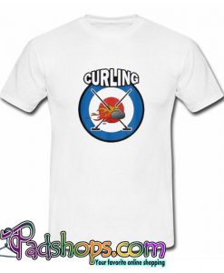 Curling trending T shirt SL