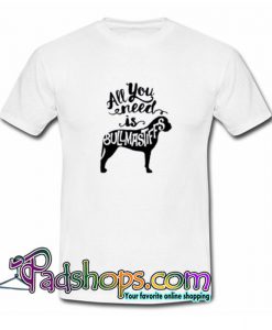 Cute Funny Bullmastiffs Dog Pet Lover Trending T Shirt SL