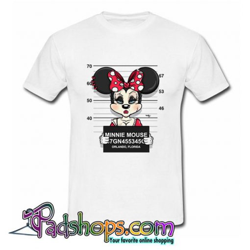 Dark Side of Disney Minnie Mouse T Shirt (PSM)