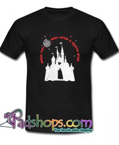 Darth Vader Mickey When You Wish Upon A Death Star  T Shirt SL