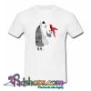 Darwin and red bird Trending T shirt SL