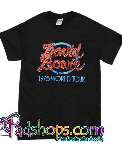 David Bowie 1978 World Tour T Shirt