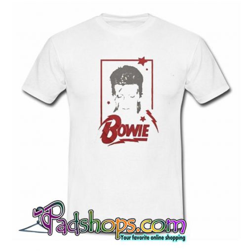 David Bowie  Aladdin Frame TShirt SL