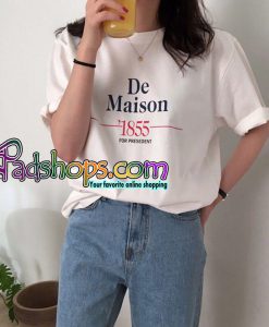 De Maison 1855 Tee t shirt