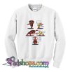 Deadpool and Saitama fusion dance One Punch Man  Sweatshirt  SL