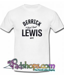 Derrick Lewis The Black Beast T shirt SL