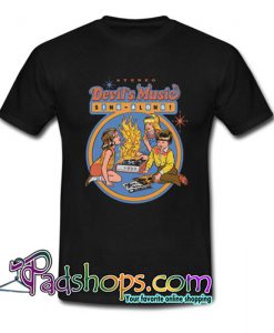 Devil s Music Sing Along  T Shirt SL