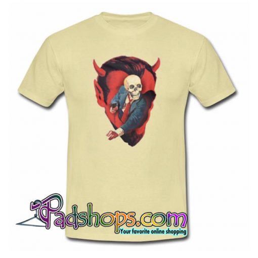 Devilhead Skullman T Shirt SL