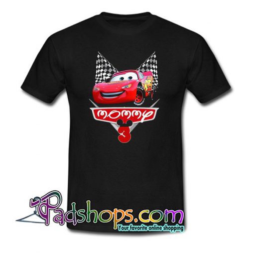 Disney Cars Lighting McQueen Mommy T Shirt SL