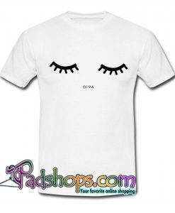 Diva Eyelash T Shirt SL