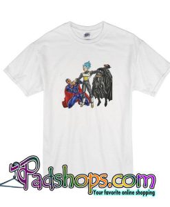 Duel Vegeta Superman And Batman T-Shirt