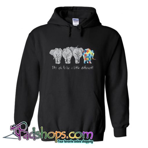 Elephant it’s ok to be a little different Hoodie SL