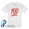 Emoji 100 Funny T Shirt