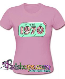 Est 1970 T Shirt SL