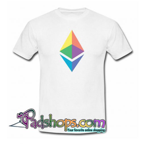 Ethereum Rainbow T Shirt SL