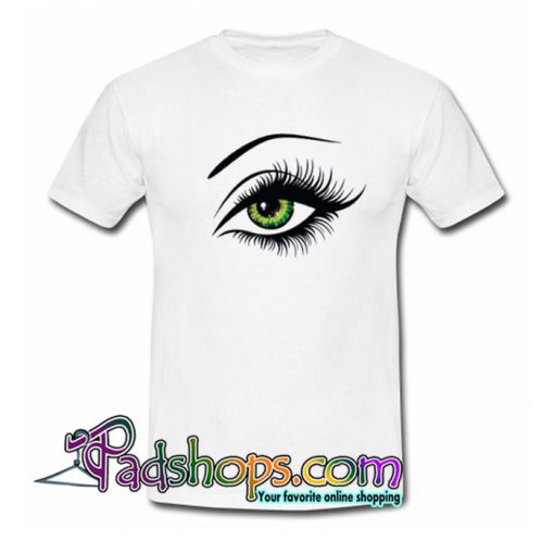 Eyes Print  T Shirt SL