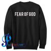 Fear Of God Sweatshirt Back