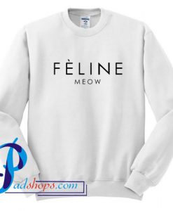 Feline Meow Sweatshirt