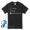 Female Male Small Emo Child T Shirt