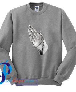 Female Praying hands Sweatshirt