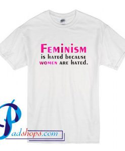 Feminism is Hated because Women are Hated T Shirt