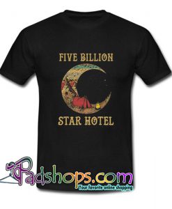 Five Billion Star Hotel Moom Camping Tent Vintage T Shirt SL