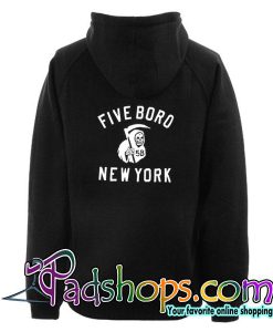 Five Board New York Hoodie Back