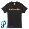 Flame Print T Shirt