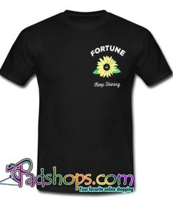 Fortune Keep Shining T Shirt SL