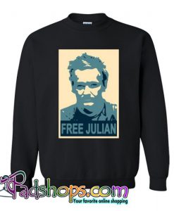 Free Julian Assange Sweatshirt