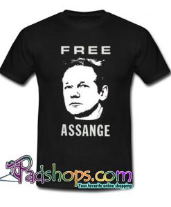 Free Julian Assange T Shirt SL