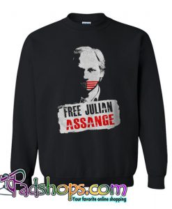 Free Julian Assange Unisex  Sweatshirt SL