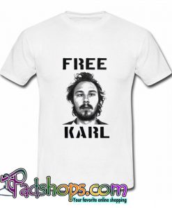 Free Karl Workaholics  T Shirt (PSM)