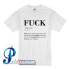 Fuck Definition T Shirt