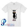Funny Cat Cartoon T Shirt