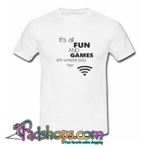 Funny Computer or Internet Quote T shirt SL