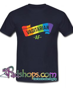 Funny Lesbian Gift Vagitarian T shirt SL