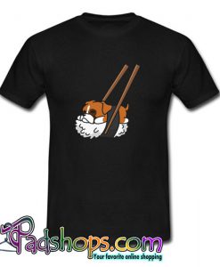 Funny Sushi Boxer T shirt SL