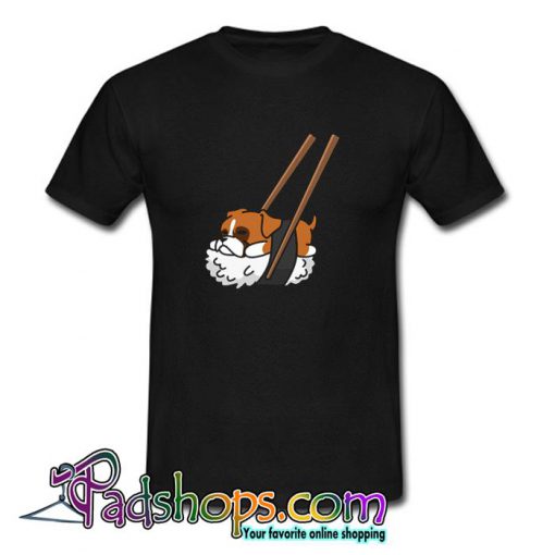 Funny Sushi Boxer T shirt SL