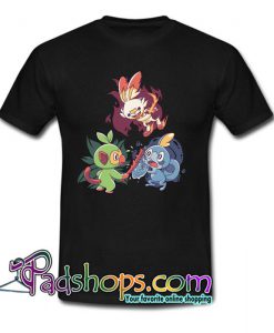 Galar Starters Dark Ver T shirt SL