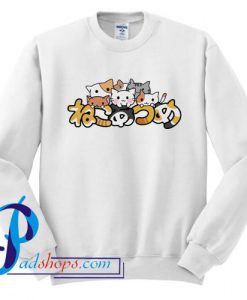 Game Neko Atsume cat Sweatshirt