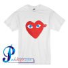 Garcon Red Heart Blue Eyes T Shirt