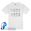 Garden Seeds Screen Kale Beet Tomatoes T Shirt