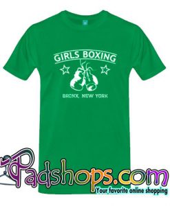 Girls Boxing Bronx New York T Shirt