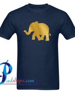 Gold Elephant T Shirt