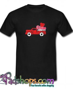 Grunge Truck With Heart svg T Shirt (PSM)